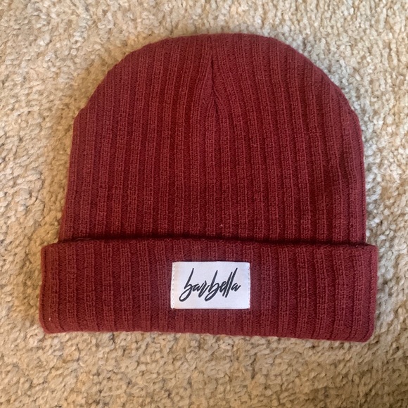 Maroon Barbella Box Hat - Picture 1 of 2